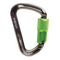 Carabiner: ANSI/ NFPA Aluminum, Autolock / 3 Stage w/Pin