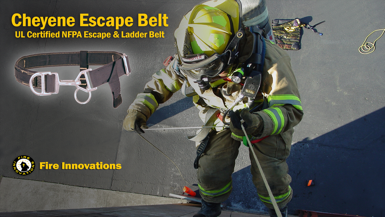 Fire Innovations Cheyenne Escape Belt - Highlights